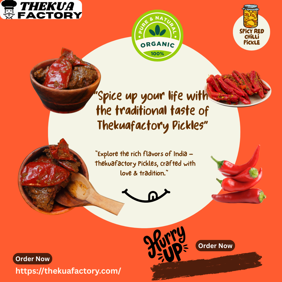 Spicy Red Chilli Pickle – Lal Mirch ka Achar (Premium Handmade, Fiery Flavor)-350gm