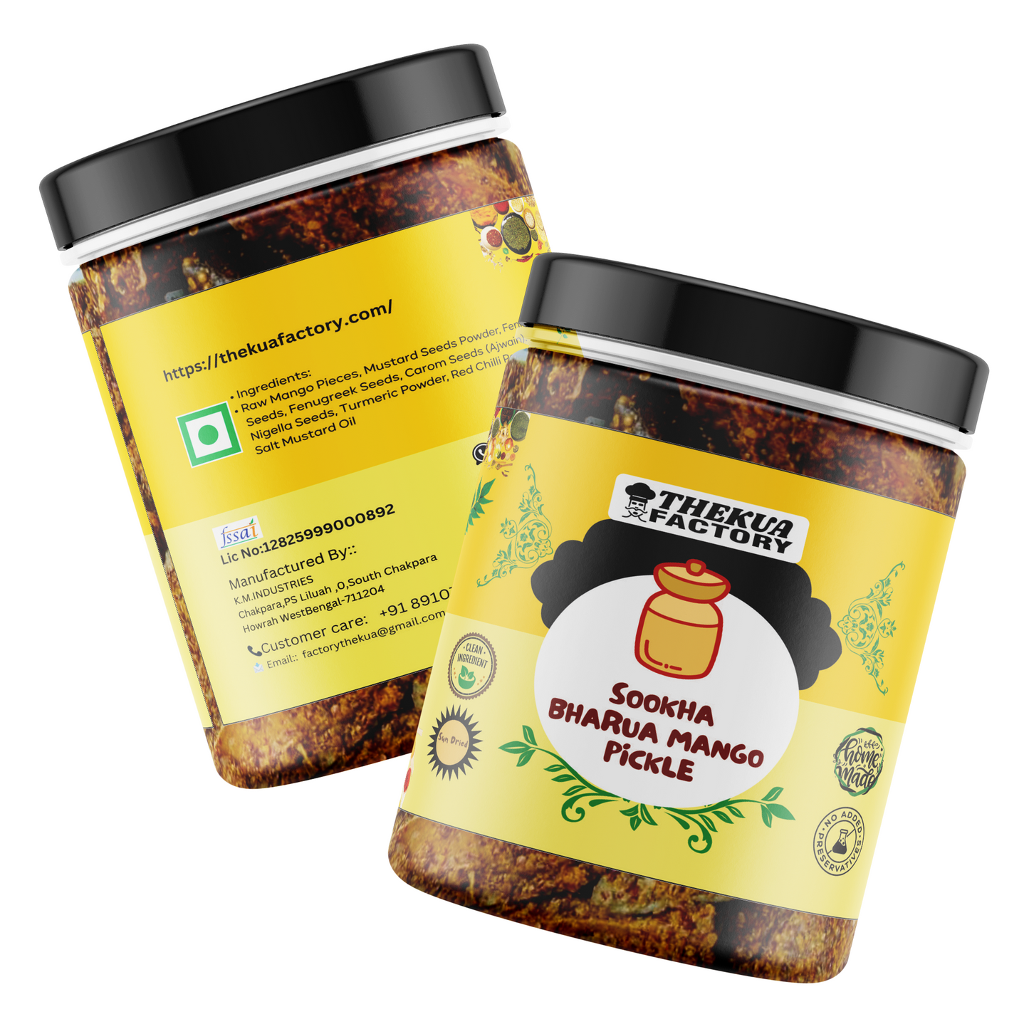 Sookha Bharua Mango Pickle – Traditional Dry Stuffed Mango Achar (Premium Handmade)-350 gm