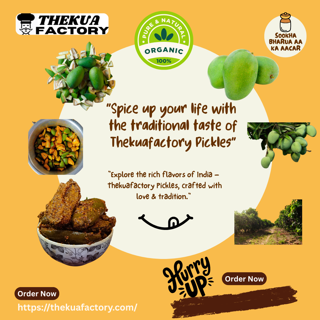 Sookha Bharua Mango Pickle – Traditional Dry Stuffed Mango Achar (Premium Handmade)-350 gm