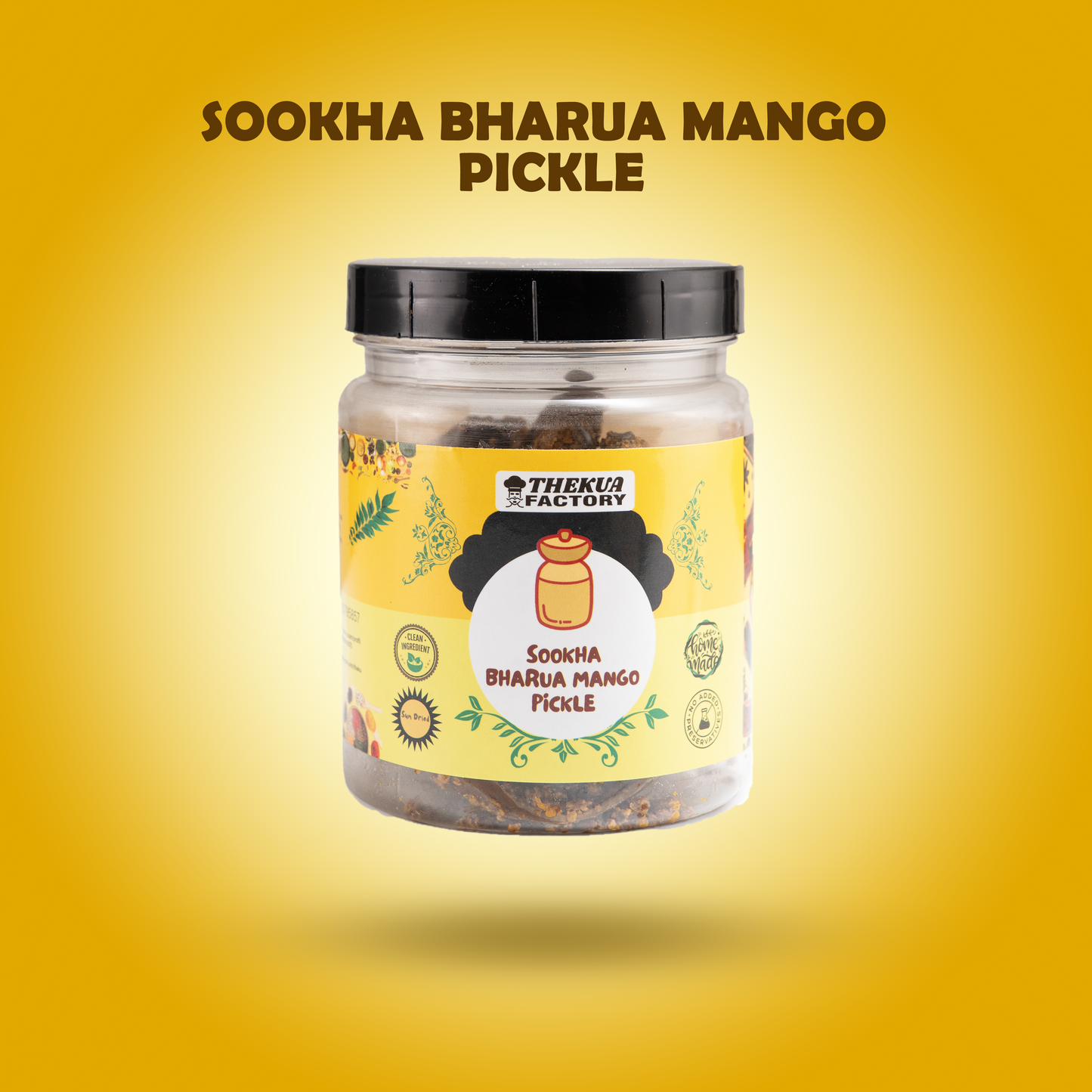 Sookha Bharua Mango Pickle – Traditional Dry Stuffed Mango Achar (Premium Handmade)-350 gm