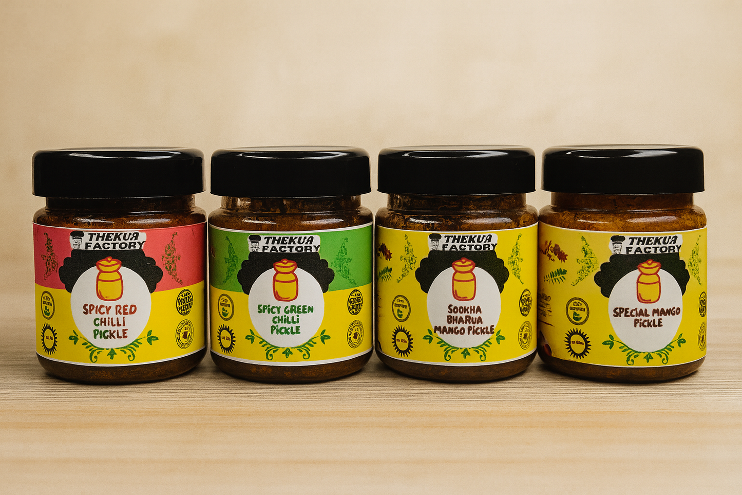 Pickle Combo Trial Pack – 8 Authentic Desi Flavours(each 100gms)