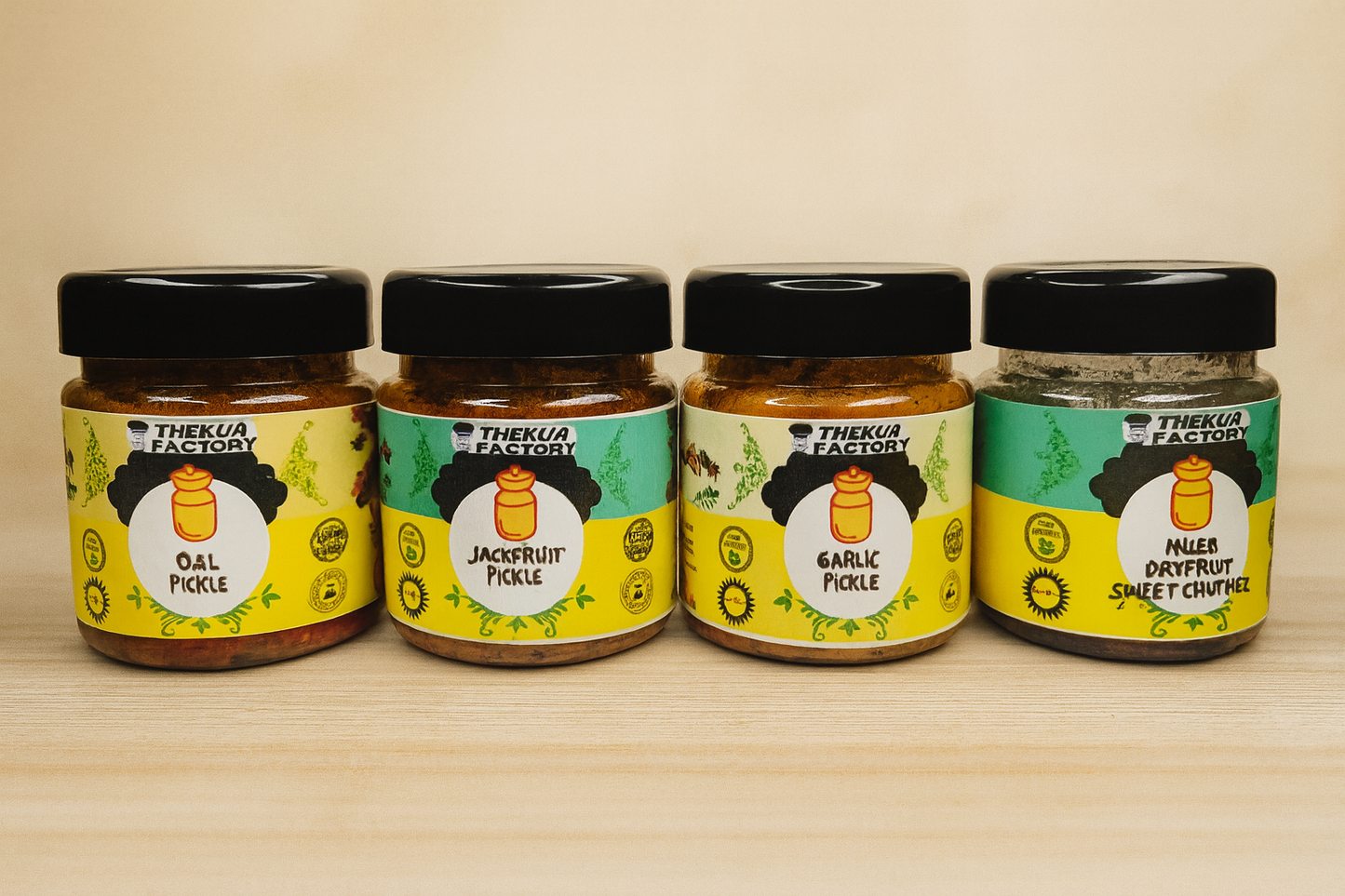 Pickle Combo Trial Pack – 8 Authentic Desi Flavours(each 100gms)