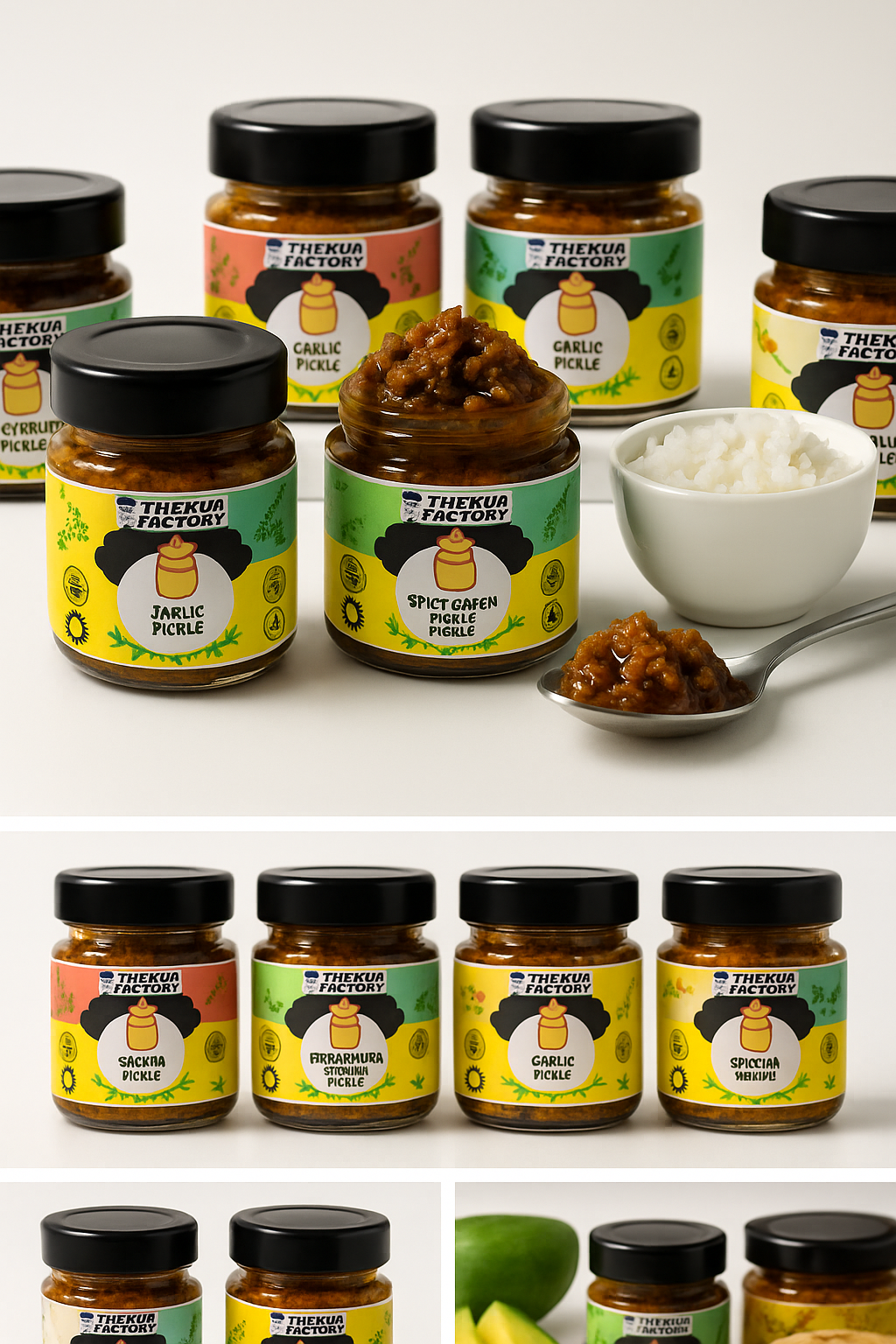 Pickle Combo Trial Pack – 8 Authentic Desi Flavours(each 100gms)