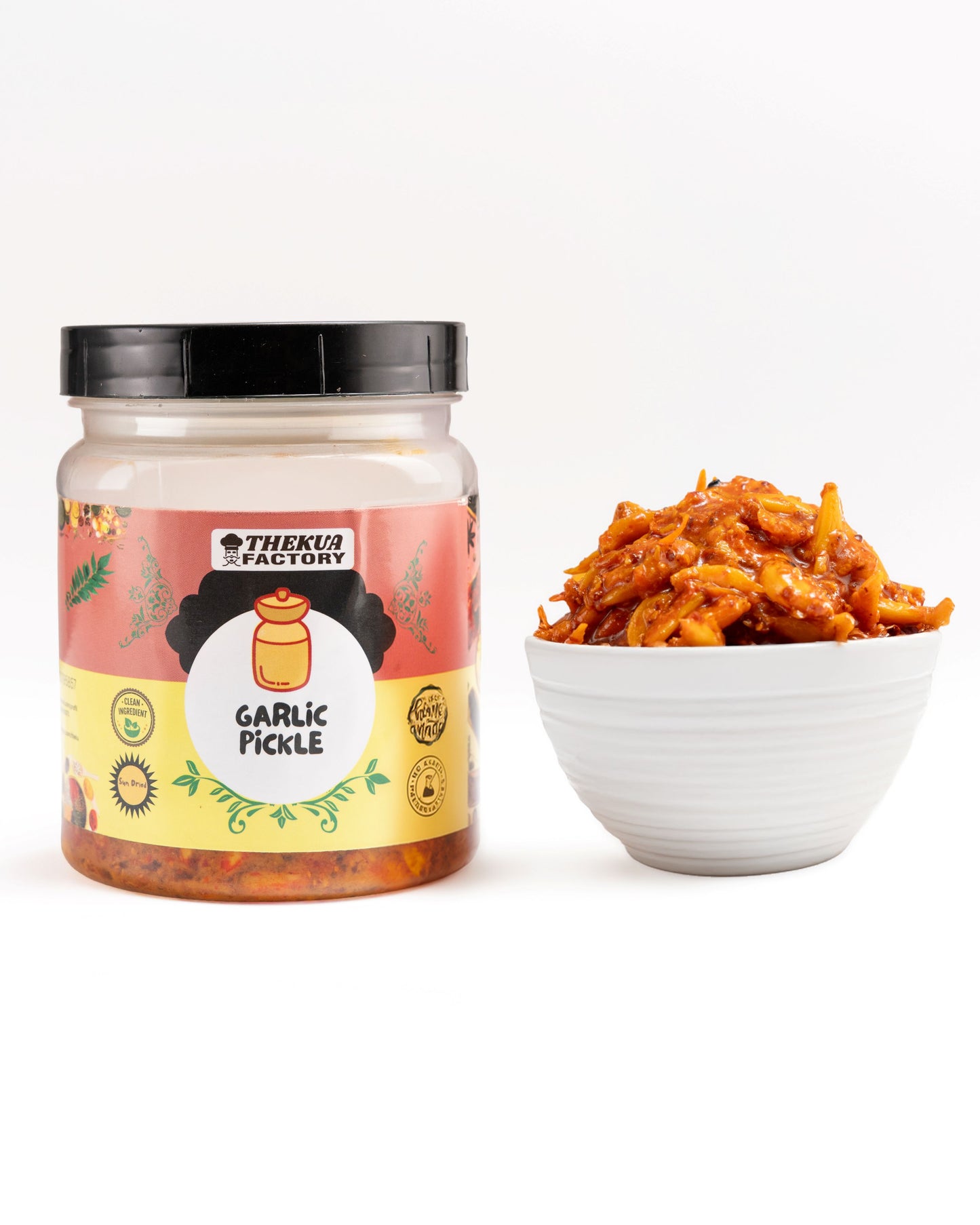 Garlic Pickle – Lahsun ka Achar (Premium Handmade, Spicy & Tangy)-350 gm