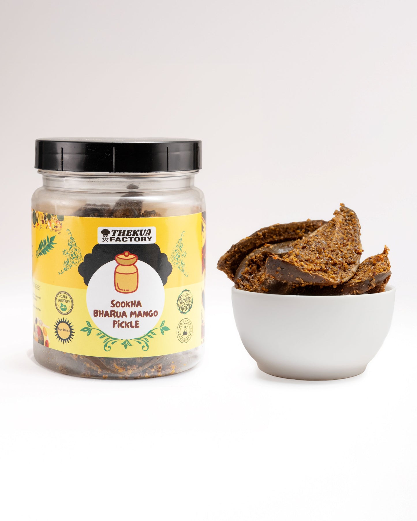 Sookha Bharua Mango Pickle – Traditional Dry Stuffed Mango Achar (Premium Handmade)-350 gm