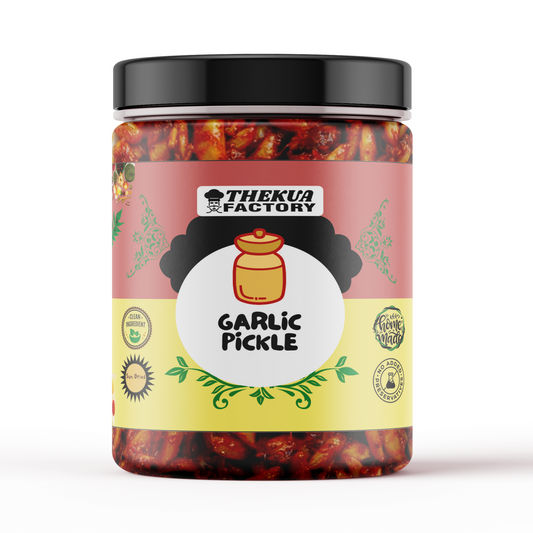 Garlic Pickle – Lahsun ka Achar (Premium Handmade, Spicy & Tangy)-350 gm