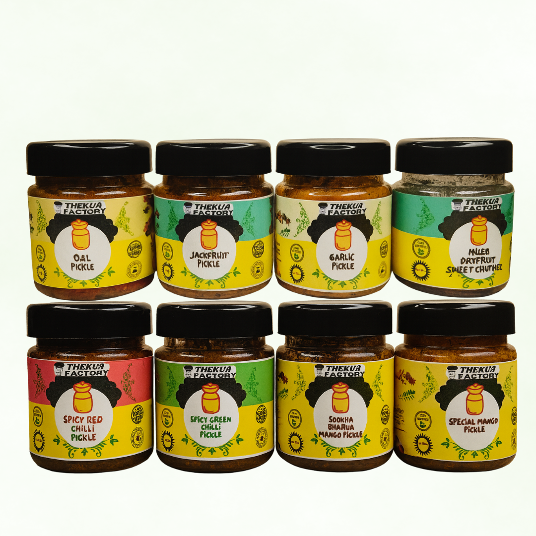 Pickle Combo Trial Pack – 8 Authentic Desi Flavours(each 100gms)